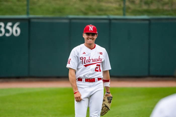38-Luke Sartori Nebraska Baseball vs Penn State G3 2023